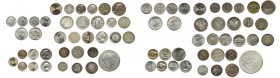 Lot, USA, Mix (37 pcs.)
Stany od obiegowych po mennicze.
Różne monety, od rzadszych starszych typów po współczesne.
Grade: ~
