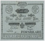 Austria 1000 gulden 1794 FORMULARE
Rare note. Two vertical and one horizontal crease. Paper is clean and firm. Great look. Very attractive piece.&nbs...