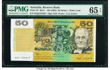 Australia Australia Reserve Bank 50 Dollars ND (1994) Pick 47i R515 PMG Gem Uncirculated 65 EPQ. 

HID09801242017

© 2020 Heritage Auctions | All Righ...