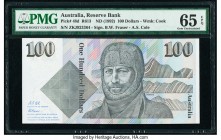 Australia Australia Reserve Bank 100 Dollars ND (1992) Pick 48d R613 PMG Gem Uncirculated 65 EPQ. 

HID09801242017

© 2020 Heritage Auctions | All Rig...