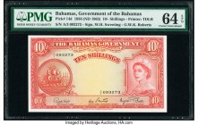 Bahamas Bahamas Government 10 Shillings 1936 (ND 1963) Pick 14d PMG Choice Uncirculated 64 EPQ. 

HID09801242017

© 2020 Heritage Auctions | All Right...