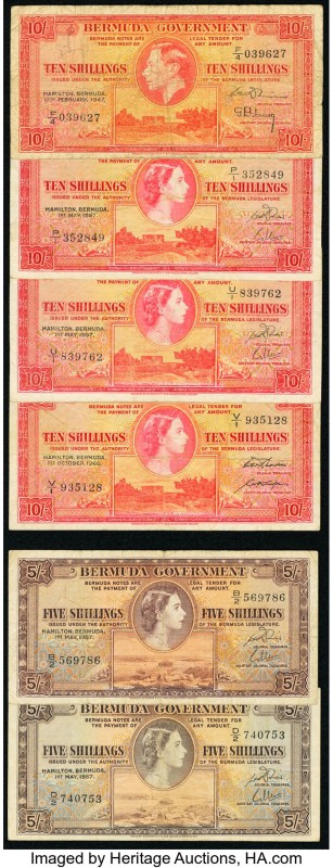 Bermuda Group Lot of 6 Examples Fine. 

HID09801242017

© 2020 Heritage Auctions...