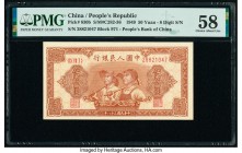 China People's Bank of China 50 Yuan 1949 Pick 830b S/M#C282-36 PMG Choice About Unc 58. 

HID09801242017

© 2020 Heritage Auctions | All Rights Reser...