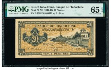 French Indochina Banque de l'Indo-Chine 20 Piastres ND (1942-45) Pick 71 PMG Gem Uncirculated 65 EPQ. 

HID09801242017

© 2020 Heritage Auctions | All...