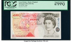 Great Britain Bank of England 50 Pounds 1994 (ND 1993-98) Pick 388a PCGS Superb Gem New 67PPQ. 

HID09801242017

© 2020 Heritage Auctions | All Rights...