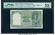 India Reserve Bank of India 5 Rupees ND (1943) Pick 23a Jhun4.4.1 PMG About Uncirculated 55 EPQ. Staple holes at issue.

HID09801242017

© 2020 Herita...