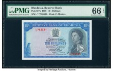 Rhodesia Reserve Bank of Rhodesia 10 Shillings 10.9.1968 Pick 27b PMG Gem Uncirculated 66 EPQ. 

HID09801242017

© 2020 Heritage Auctions | All Rights...