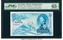 Seychelles Government of Seychelles 10 Rupees 1.1.1974 Pick 15b PMG Gem Uncirculated 65 EPQ. 

HID09801242017

© 2020 Heritage Auctions | All Rights R...