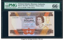 Solomon Islands Solomon Islands Monetary Authority 20 Dollars ND (1981) Pick 8 PMG Gem Uncirculated 66 EPQ. 

HID09801242017

© 2020 Heritage Auctions...