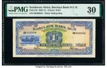 Southwest Africa Barclays Bank D.C.O. 1 Pound 29.11.1958 Pick 5b PMG Very Fine 30. 

HID09801242017

© 2020 Heritage Auctions | All Rights Reserved