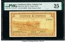 Southwest Africa Volkskas Limited 1 Pound 1.9.1958 Pick 14b PMG Very Fine 25. 

HID09801242017

© 2020 Heritage Auctions | All Rights Reserved