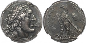 Griechische Münzen, AEGYPTUS. Ptolemäus II. Philadelphus, 285 / 4-246 v. Chr. AR Tetradrachme (14.11g), Vs.: Diadem-Kopf von Ptolemaios I., n. r. Rs.:...