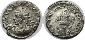 Römische Münzen, MÜNZEN DER RÖMISCHEN KAISERZEIT. Gallienus (253-268 n. Chr.). Antoninianus (2.89 g. 21.5 mm), Vs.: GALLIENVS P F AVG, Büste nach link...