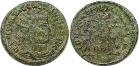 Römische Münzen, MÜNZEN DER RÖMISCHEN KAISERZEIT. Diocletianus (284-305 n. Chr.). Antoninianus (3.29 g. 21 mm), Vs.: IMP C C VAL DIOCLETIANVS PF AVG, ...