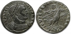 Römische Münzen, MÜNZEN DER RÖMISCHEN KAISERZEIT. Licinius I. (308-324 n. Chr). Follis (2.92 g. 17 mm). Vs.: IMP LICINIVS AVG, Büste n. r. Rs.: IOVI C...
