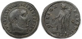 Römische Münzen, MÜNZEN DER RÖMISCHEN KAISERZEIT. Licinius I. (308-324 n. Chr). Follis (4.42 g. 22 mm). Vs.: IMP C VAL LICIN LICINIVS PF AVG, Büste mi...