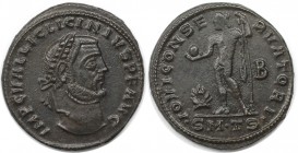 Römische Münzen, MÜNZEN DER RÖMISCHEN KAISERZEIT. Licinius I. (308-324 n. Chr). Follis 313-316 n. Chr. (5.54 g. 24.5 mm). Vs.: IMP C VAL LIC LICINIVS ...