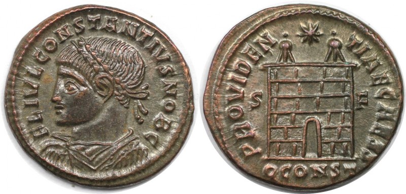 Römische Münzen, MÜNZEN DER RÖMISCHEN KAISERZEIT. Constantius II. Follis 337-361...