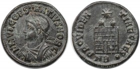 Römische Münzen, MÜNZEN DER RÖMISCHEN KAISERZEIT. Constantius II. Follis 337-361 n. Chr. (2.74 g. 19 mm) Vs.: FL IVL CONSTANTIVS NOB C, Büst n. l. Rs....