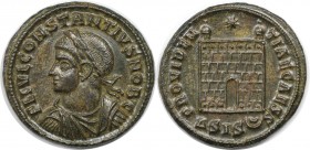 Römische Münzen, MÜNZEN DER RÖMISCHEN KAISERZEIT. Constantius II. Follis 337-361 n. Chr. (3.21 g. 19 mm) Vs.: FL IVL CONSTANTIVS NOB C, Büst n. l. Rs....