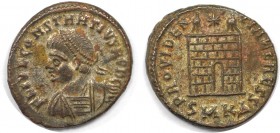 Römische Münzen, MÜNZEN DER RÖMISCHEN KAISERZEIT. Constantius II. Follis 337-361 n. Chr. (3.64 g. 20 mm) Vs.: FL IVL CONSTANTIVS NOB C, Büst n. l. Rs....