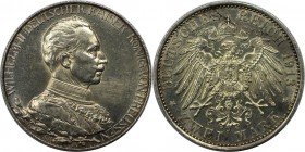 Deutsche Münzen und Medaillen ab 1871, REICHSSILBERMÜNZEN, Preußen. Wilhelm II. (1888-1918). 2 Mark 1913 A, 25 jähriges Regierungsjubiläum. Silber. Ja...