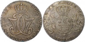 Europäische Münzen und Medaillen, Dänemark / Denmark. Christian VII. (1766-1808). Speciestaler 1776 HSK, Kobenhavn, Silber. Dav. 1308, Hede 11 B. Schö...