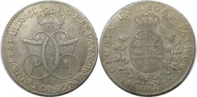 Europäische Münzen und Medaillen, Dänemark / Denmark. Christian VII. (1766-1808). Speciestaler 1777 CHL, Altona, Silber. Dav. 1309, Hede 11 D. Schön-s...