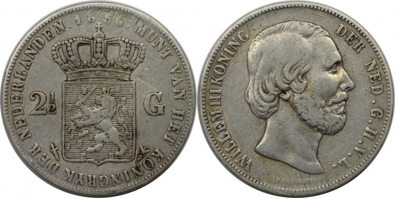 Europäische Münzen und Medaillen, Niederlande / Netherlands. Willem III. (1849-1...