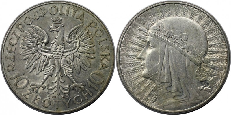 Europäische Münzen und Medaillen, Polen / Poland. Königin Jadwiga. 10 Zlotych 19...