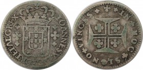 Europäische Münzen und Medaillen, Portugal. John V. 120 Reis ND (1706-50), Silber. KM 178. Sehr schön