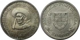 Europäische Münzen und Medaillen, Portugal. Heinrich der Seefahrer. 20 Escudos 1960, Silber. KM 589. Fast Stempelglanz