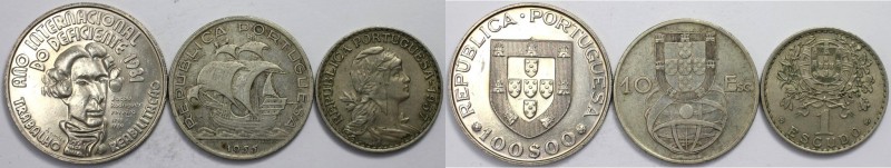 Europäische Münzen und Medaillen, Portugal, Lots und Sammlungen. 1 Escudo 1957 (...