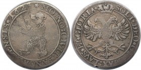 Europäische Münzen und Medaillen, Schweiz / Switzerland. St. Gallen, Stadt. Bär. Taler 1623, Silber. KM 61. Fast Sehr schön