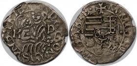 Europäische Münzen und Medaillen, Ungarn / Hungary. Ungarn / Wien. Matthias I. Corvinus (1458-1490). Denar ND, Silber. 0.69 g. 16 mm. Sehr schön