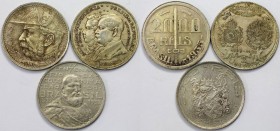 Weltmünzen und Medaillen, Brasilien / Brazil, Lots und Sammlungen. 2000 Reis 1932 (0.13 OZ) KM 532, 2000 Reis 1935 (0.13 OZ) KM 535, 2 Mil Reis 1922 (...