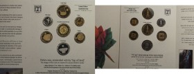 Weltmünzen und Medaillen, Israel, Lots und Sammlungen. Set 1994. KM MS68. Stempelglanz