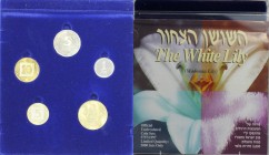Weltmünzen und Medaillen, Israel, Lots und Sammlungen. Set 1997. KM MS75. Stempelglanz