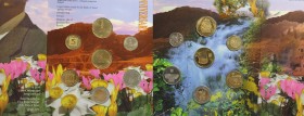 Weltmünzen und Medaillen, Israel, Lots und Sammlungen. Set 1997. KM MS75. Stempelglanz