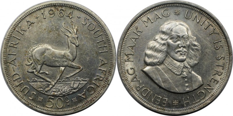 Weltmünzen und Medaillen, Südafrika / South Africa. Jan Van Riebeeck. 50 Cents 1...