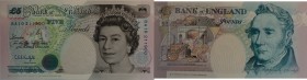 Banknoten, Großbritannien / Great Britain. 5 Pounds ND (1990 (1999-2002). I
