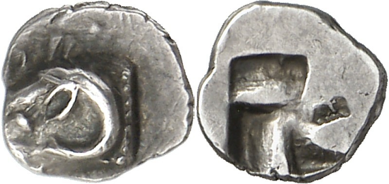 GALLIEN. 
MASSALIA (Marseille; Griechenstadt in Gallien). 
Hemiobelion (milesi...