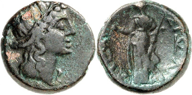 SIZILIEN. 
SYRAKUS (Siracusa). 
unter Rom 212-201 v. Chr. AE 19/20 mm (212-201...