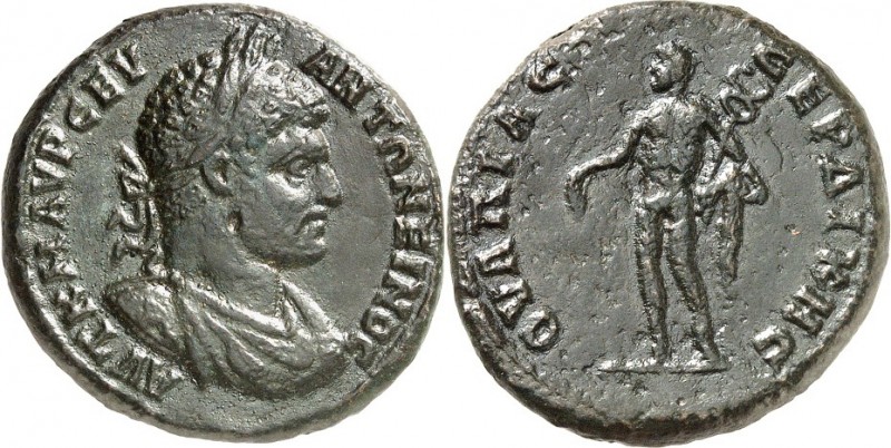 THRAKIEN. 
SERDIKE (Sofia). 
Caracalla, Augustus 198-217. AE-Tetrassarion 28,5...