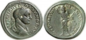 MOESIEN. 
NIKOPOLIS "am Istros" (Stari Nikjup an der Rusica). 
Gordianus III. 238-244. AE-Tetrassarion 28/29,5mm (241/243) 14,13g, Provinzlegat Sabi...