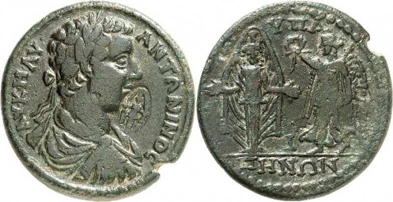 LYDIEN. 
HYPAIPA (Ödemisch). 
Caracalla 211-217. AE-28/29mm 14,06g. Gepanzerte...