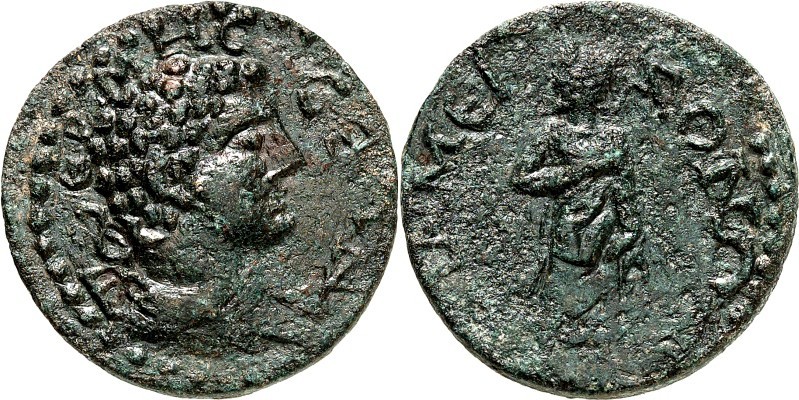 PISIDIEN. 
TERMESSOS MEIZON. 
quasi autonom, unter Gallienus 253-268. AE-25mm ...