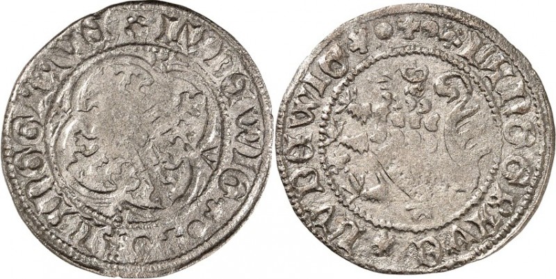 Hessen-Landgrafschaft. 
Ludwig I. 1413-1458. Alter Schockgroschen (1430-1444) 1...