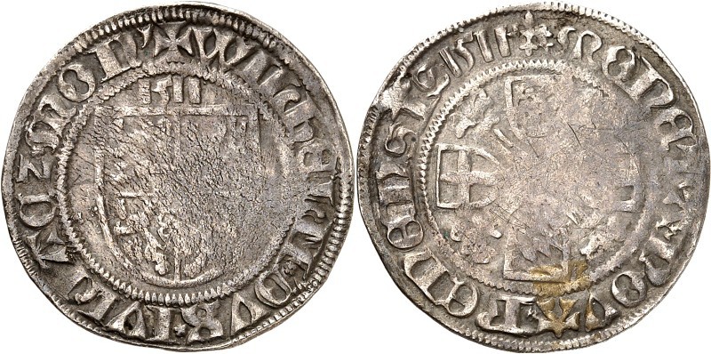 Jülich-Jülich-Berg, vereinigte Hzgt., 1423-1511. 
Wilhelm IV. 1475-1511. Albus ...