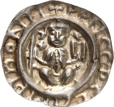 Kempten-Reichsmünzstätte. 
Friedrich II. 1197-1250. Brakteat (1210/1218) 0,41g....